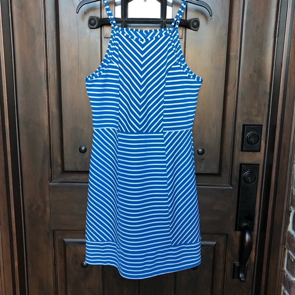 Super cute Blue & White Striped Dress
